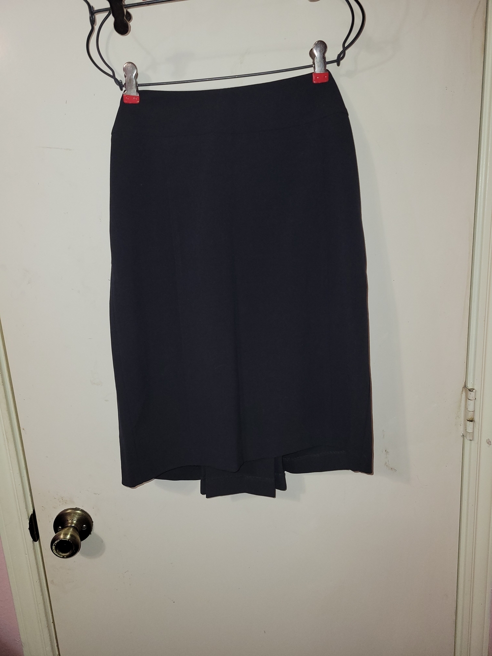 New York & Company Black Midi Pencil Skirt